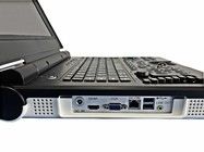 Máy siêu âm màu xách tay LED 15 inch với góc quét 60 độ và đầu dò cấu hình 2.0MHz-5.0MHz