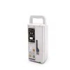 Bơm truyền dịch điện với dải thể tích tổng 0-9999ml, bước nhảy 1ml và dải thời gian truyền 00h01phút-99h59phút, bước nhảy 1phút